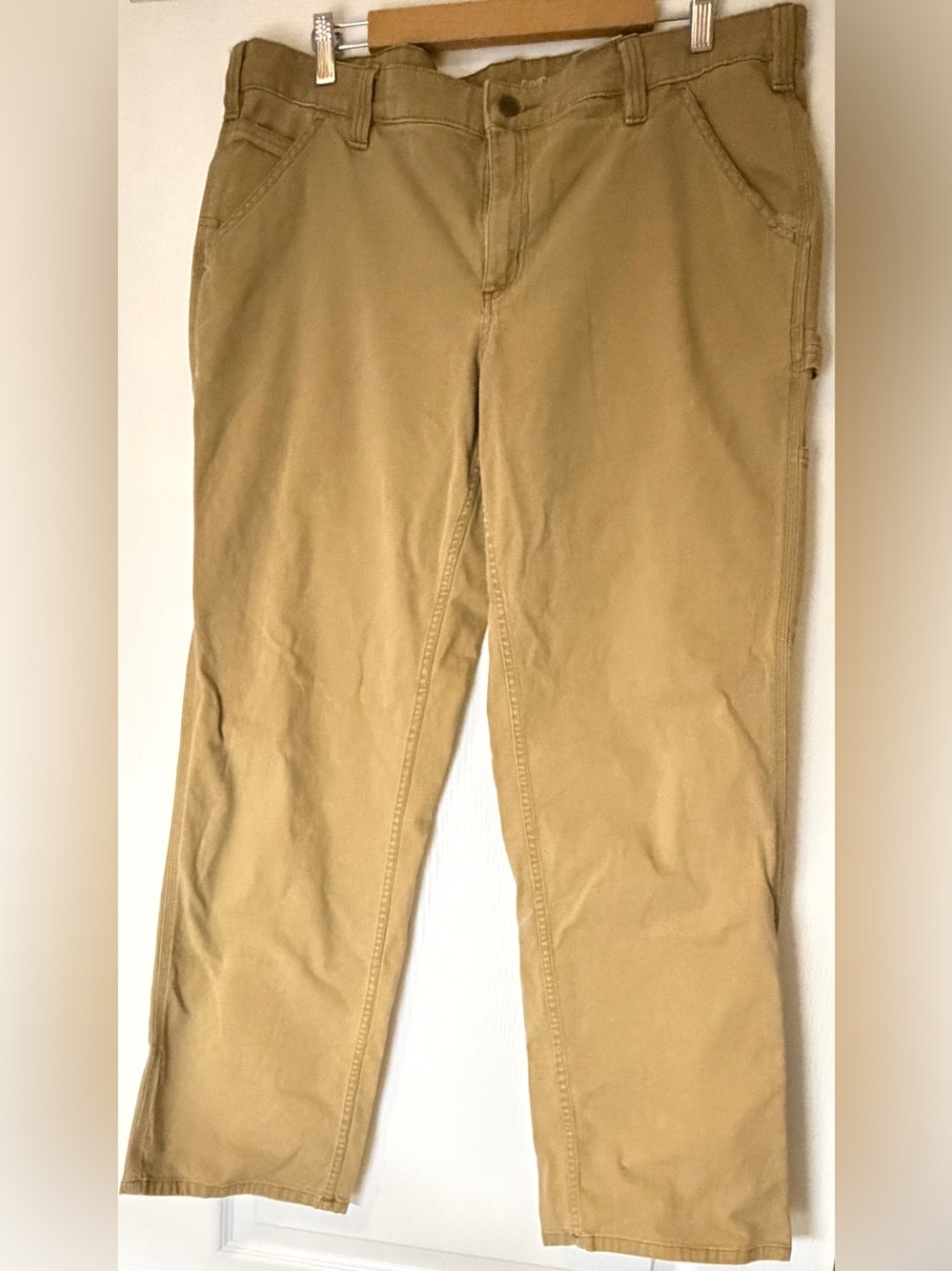 Carhartt Crawford Pants Women’s 18 Regular Yukon Tan Carpenter Workwear